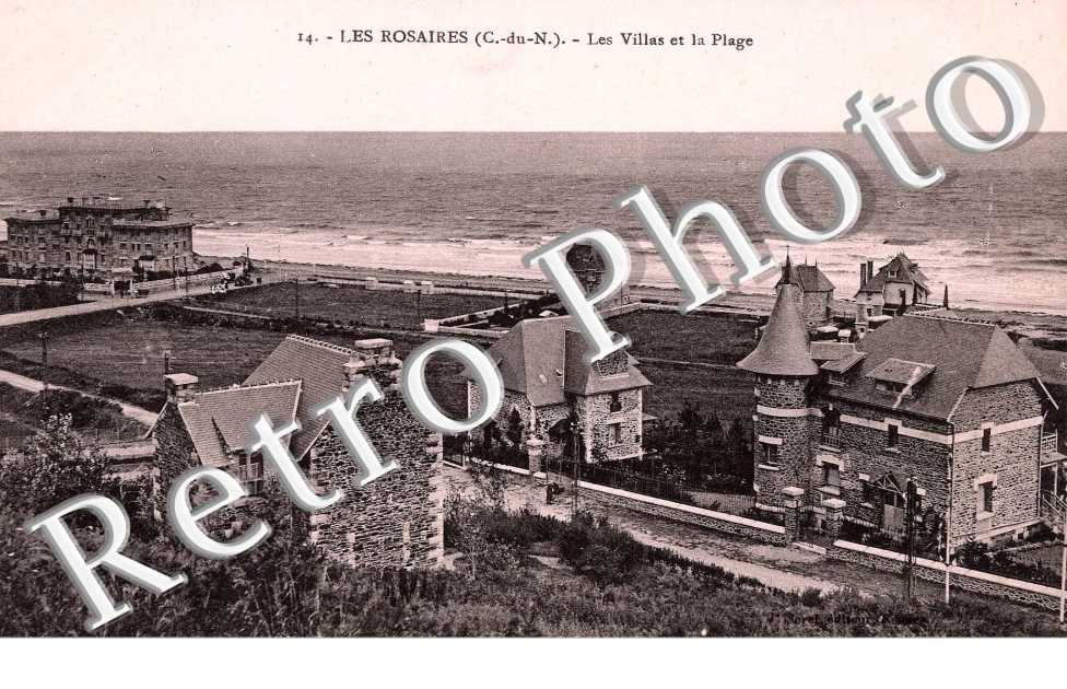 LES ROSAIRES les villas et la plage