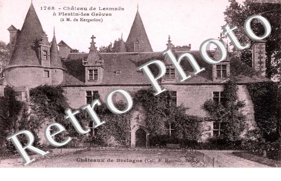 CHATEAU DE LESMAES (A MR DE KERGARION)