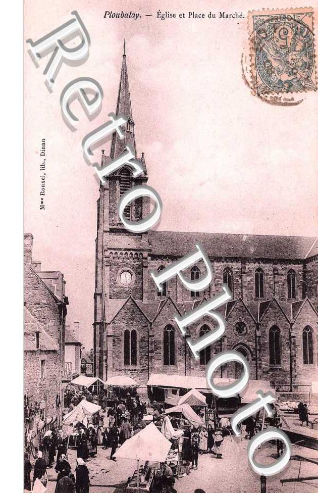 EGLISE ET PLACE DU MARCHE