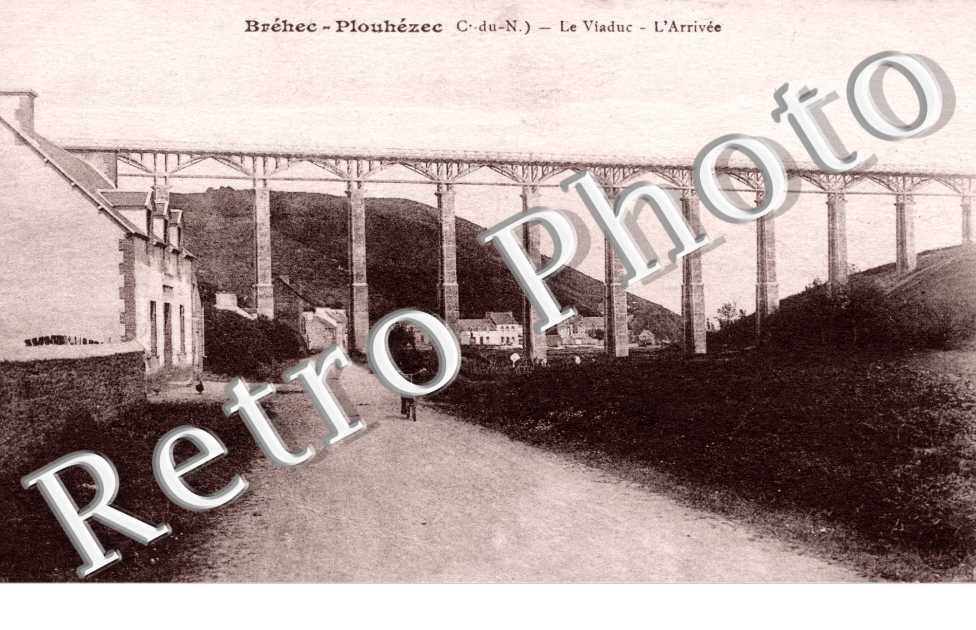 Brehec - Plouhezec  le viaduc, l'arrivee
