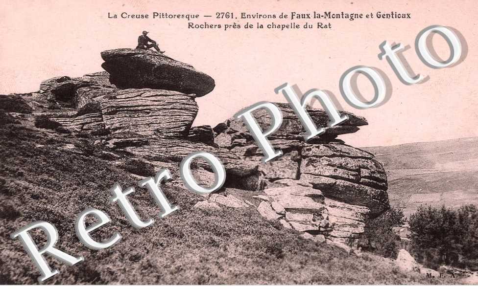 Rocher pres de la chapelle du Rat
