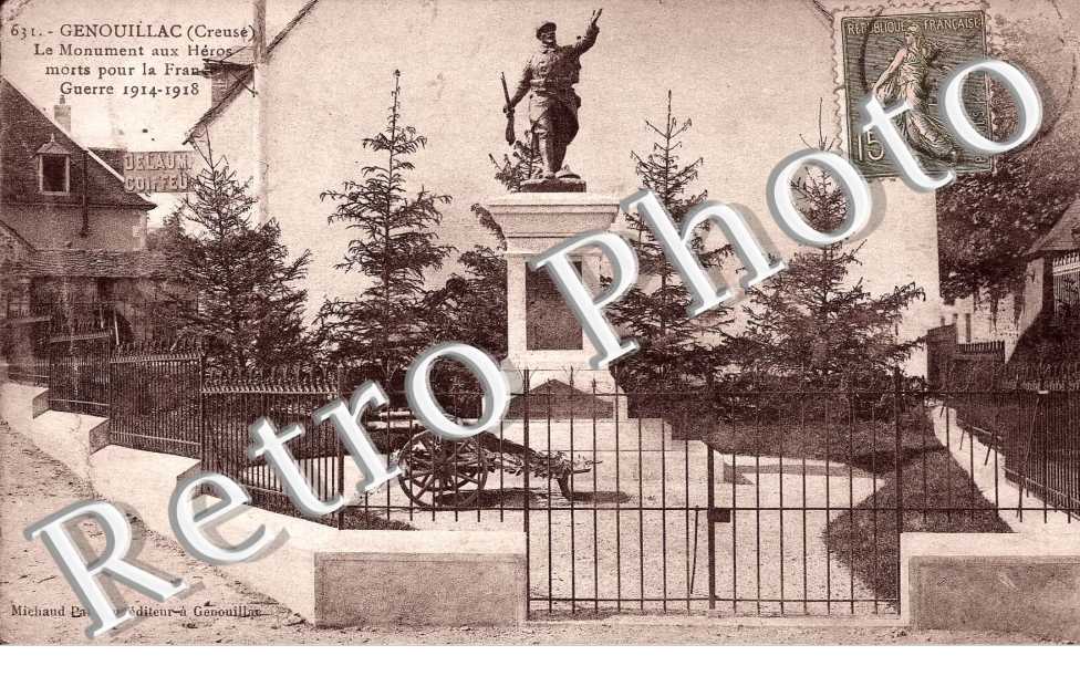Le monument aux heros morts pour la france - guerre 14-18