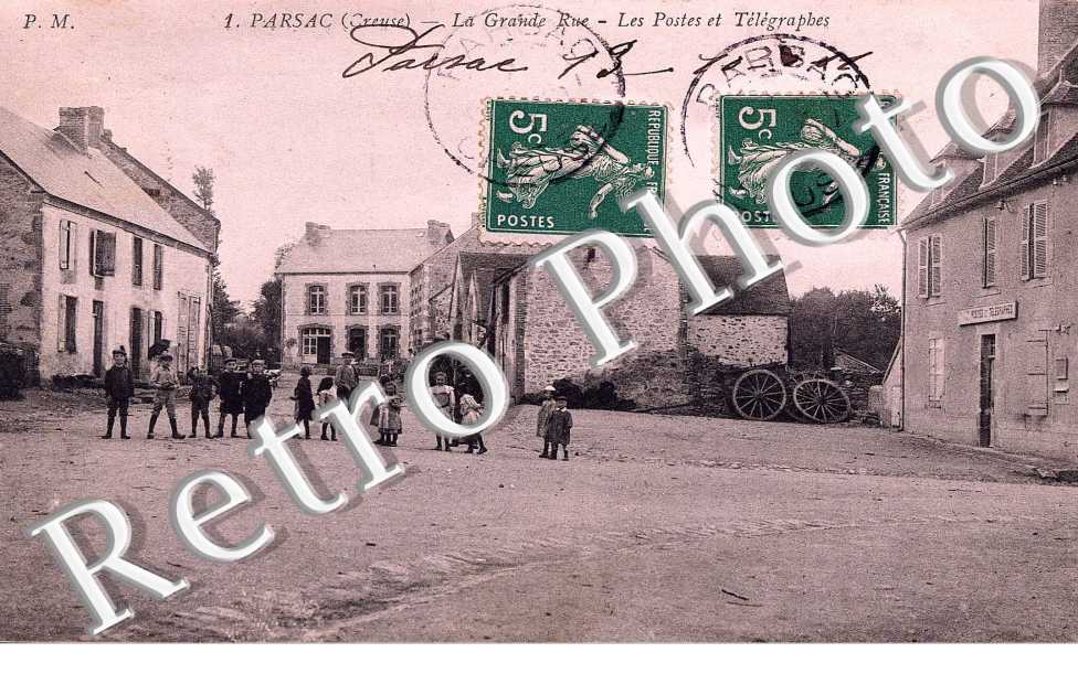 La grande rue, la poste et les telegraphes