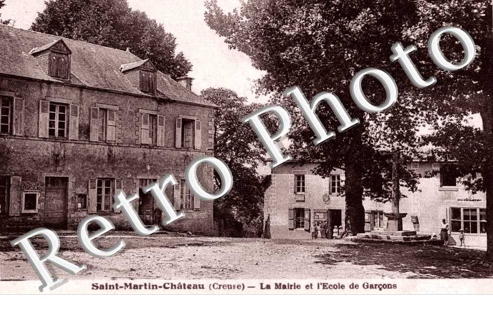 Mairie et ecole de garcons