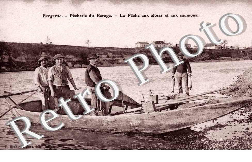 la peche aux aloses et aux saumons