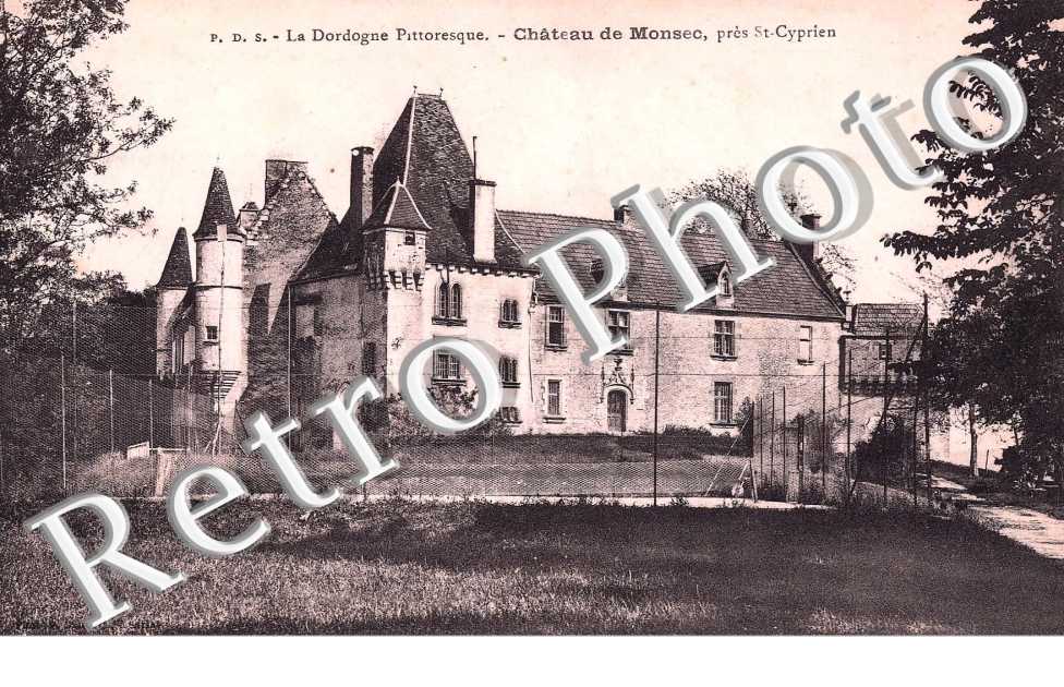 Chateau de Monsec, près Saint-Cyprien