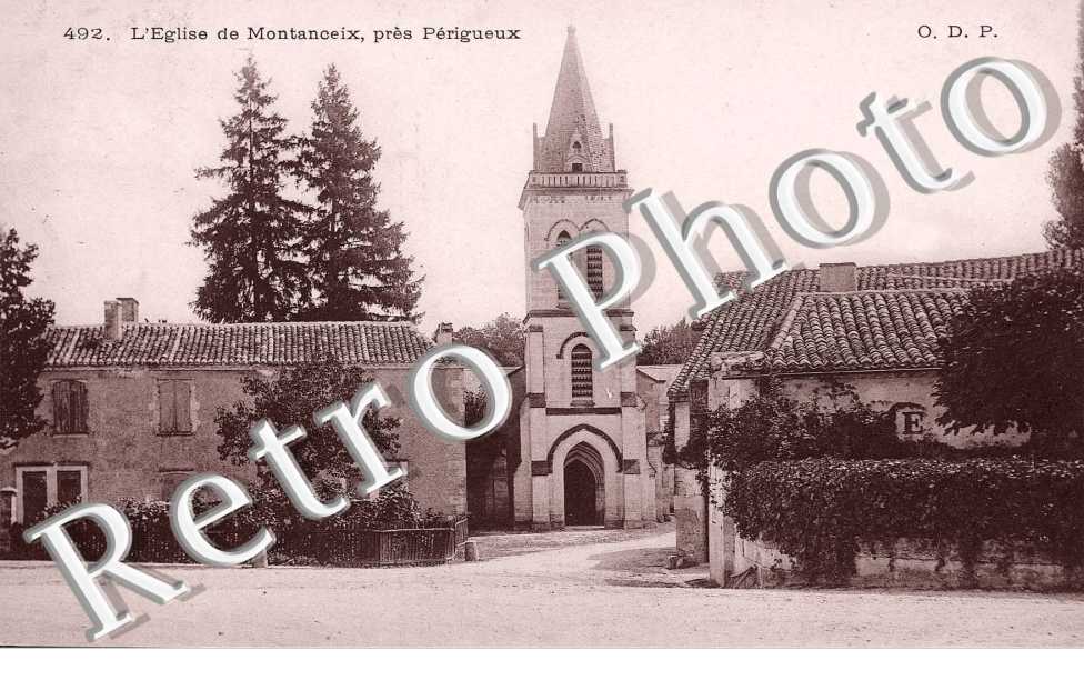 L'eglise de montanceix pres perigueux