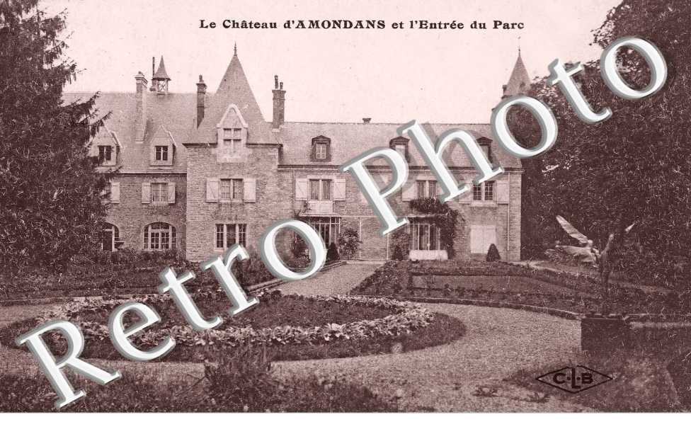 Le Chateau et l'Entree du Parc