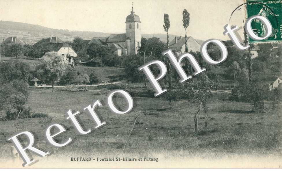 Fontaine St Hilaire et l'Etang