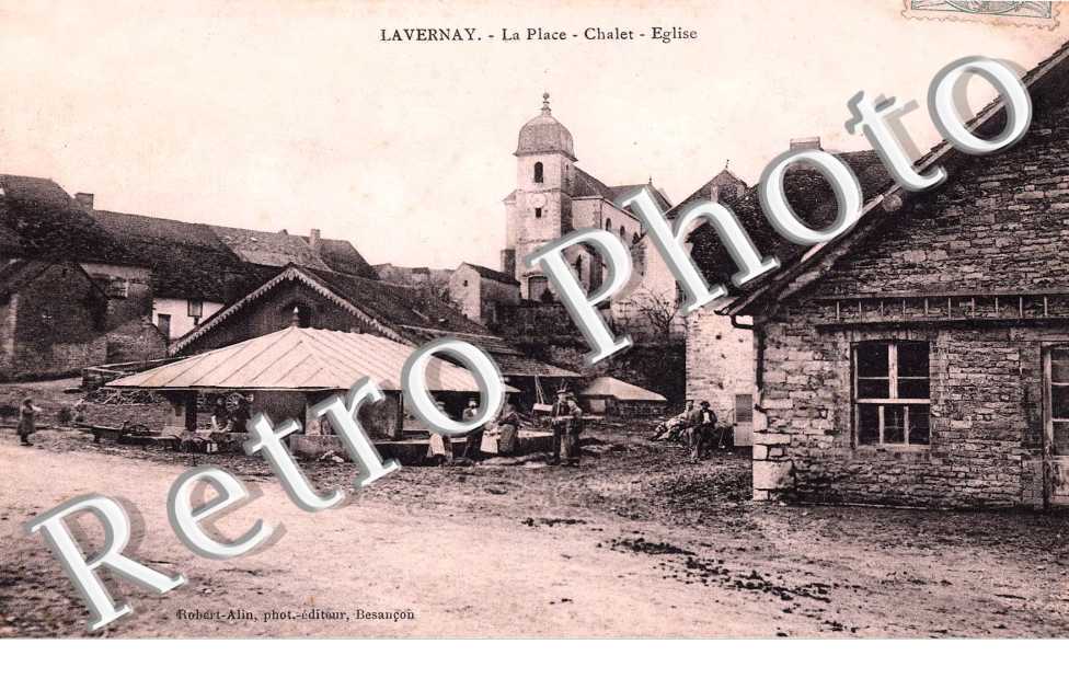 La Place, Chalet, Eglise