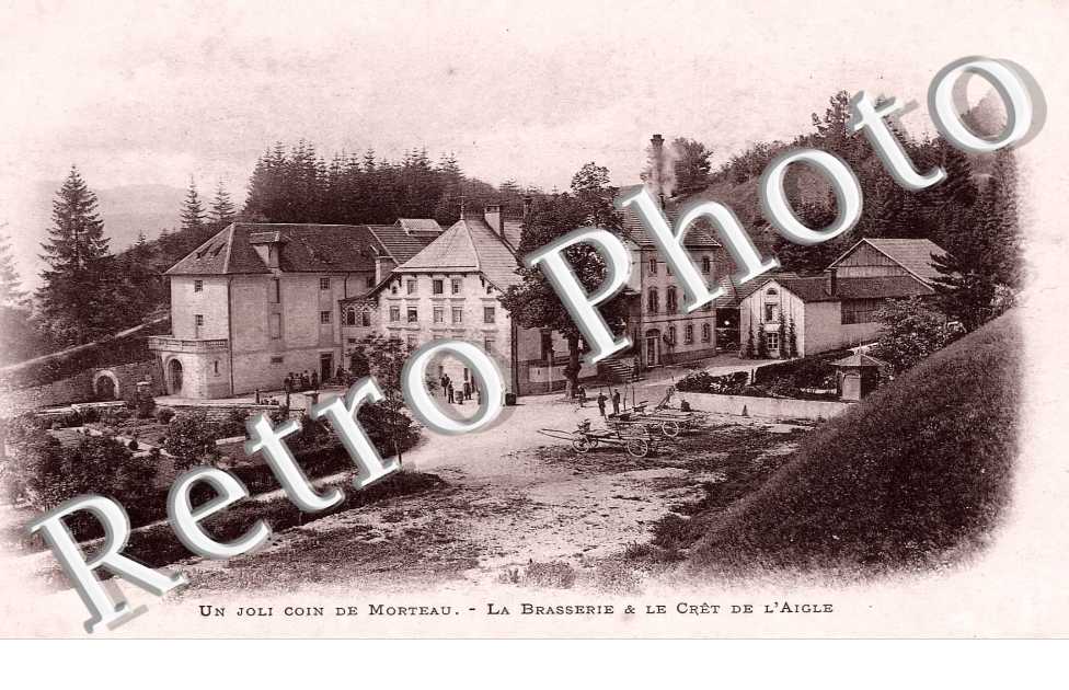 la brasserie et le cret de l'aigle