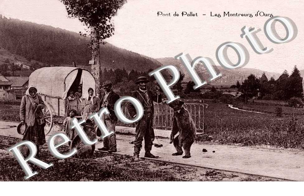 PONT DE PALLET  -  LES MONTREURS D'OURS