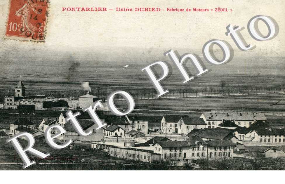 usine Dubied fabrique de moteurs " Zedel "