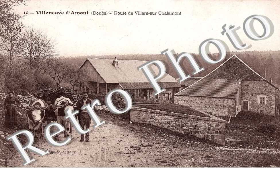 Route de Villers sur Chalamont