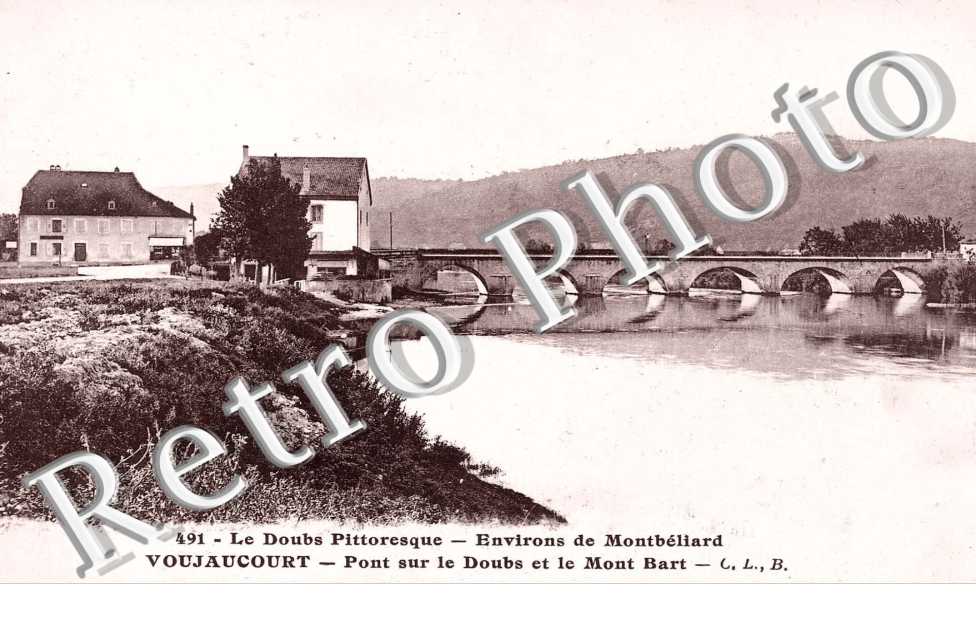 pont sur le doubs et le mont bart