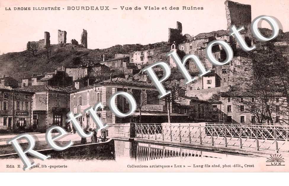 Vue de Viale et des ruines