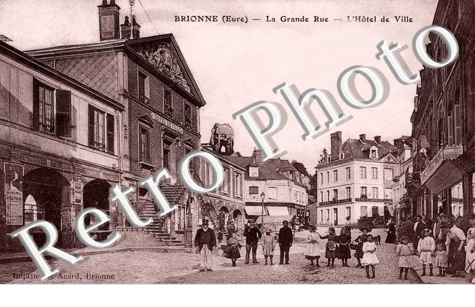 la grande rue, l'hotel de ville