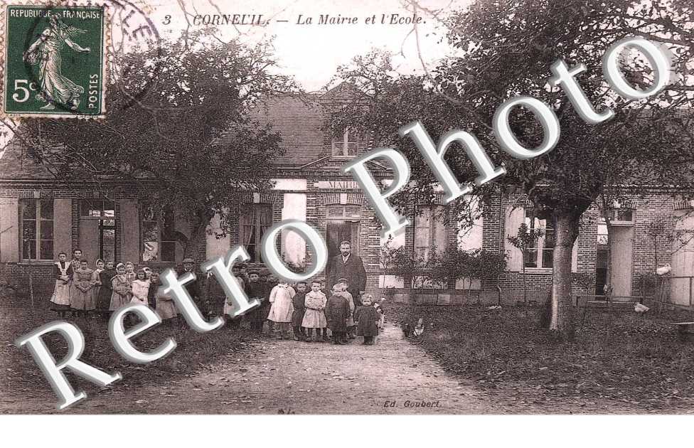La mairie et l'ecole