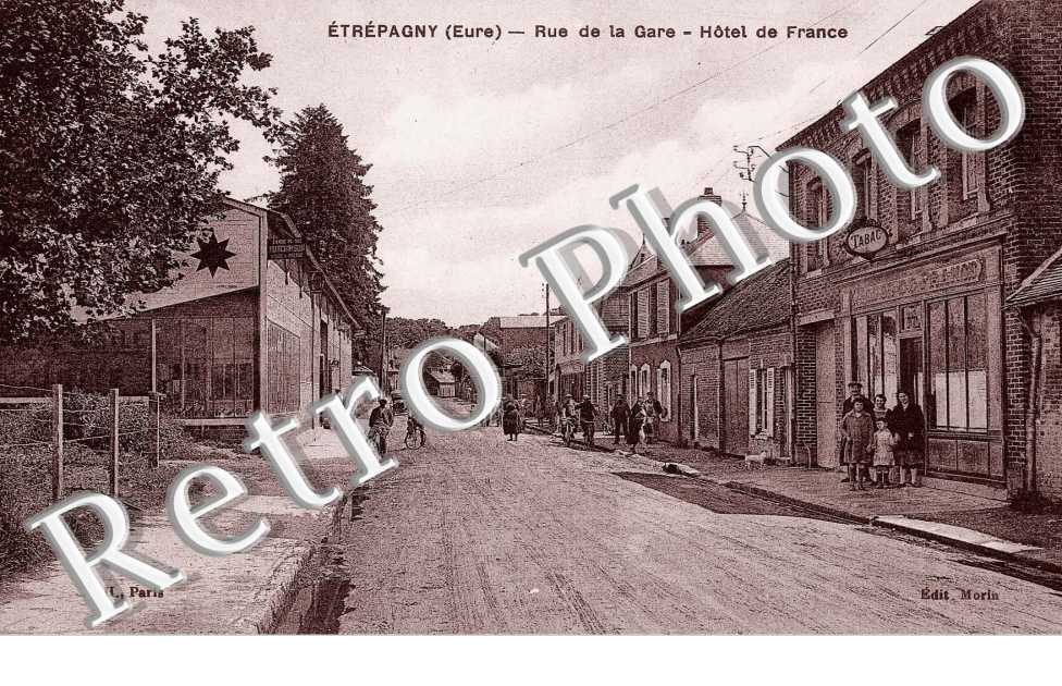 rue de la gare - hotel de France