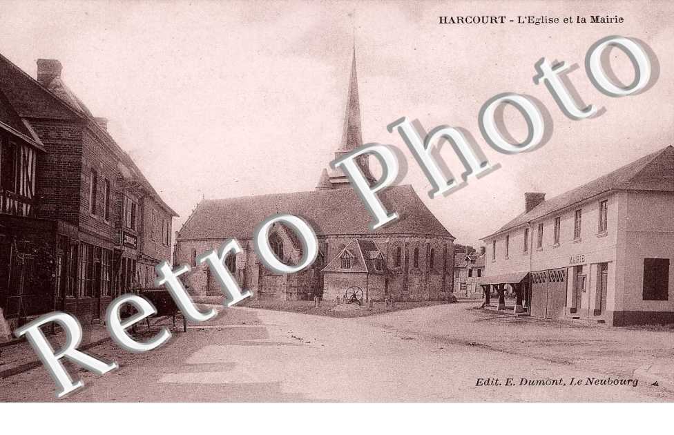 L'eglise et la mairie