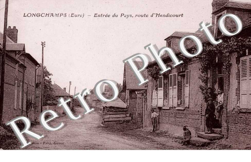 Entree du pays - route d'Hendicourt