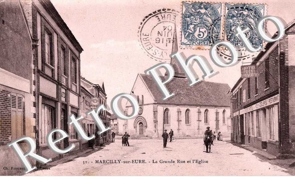 La grande rue et l'eglise