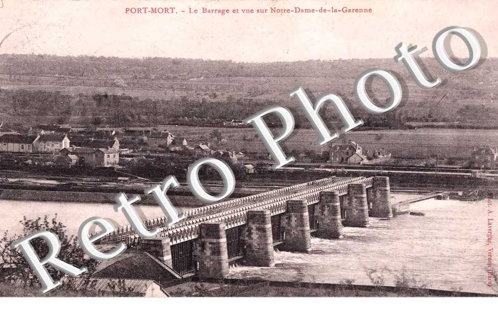 Le barrage et vue sur Notre-Dame de la Garonne