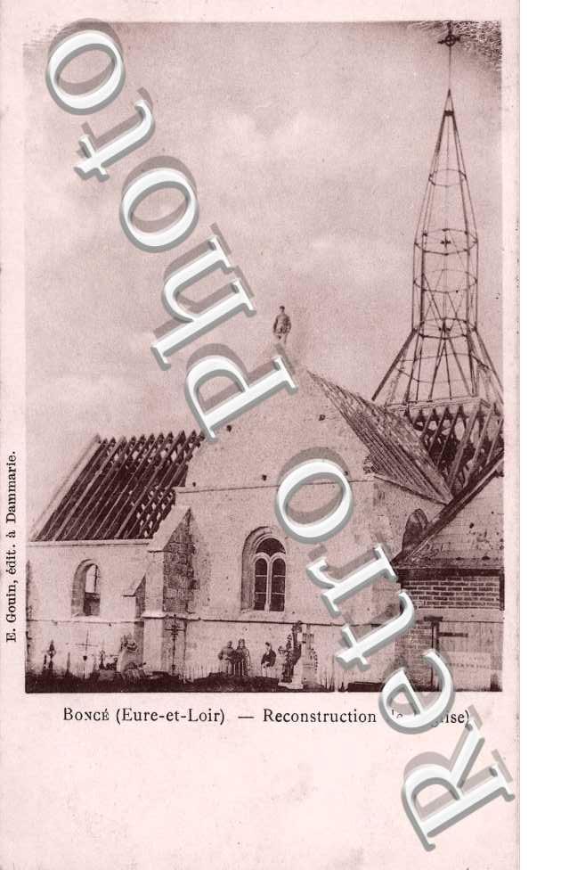 Reconstruction de l'eglise