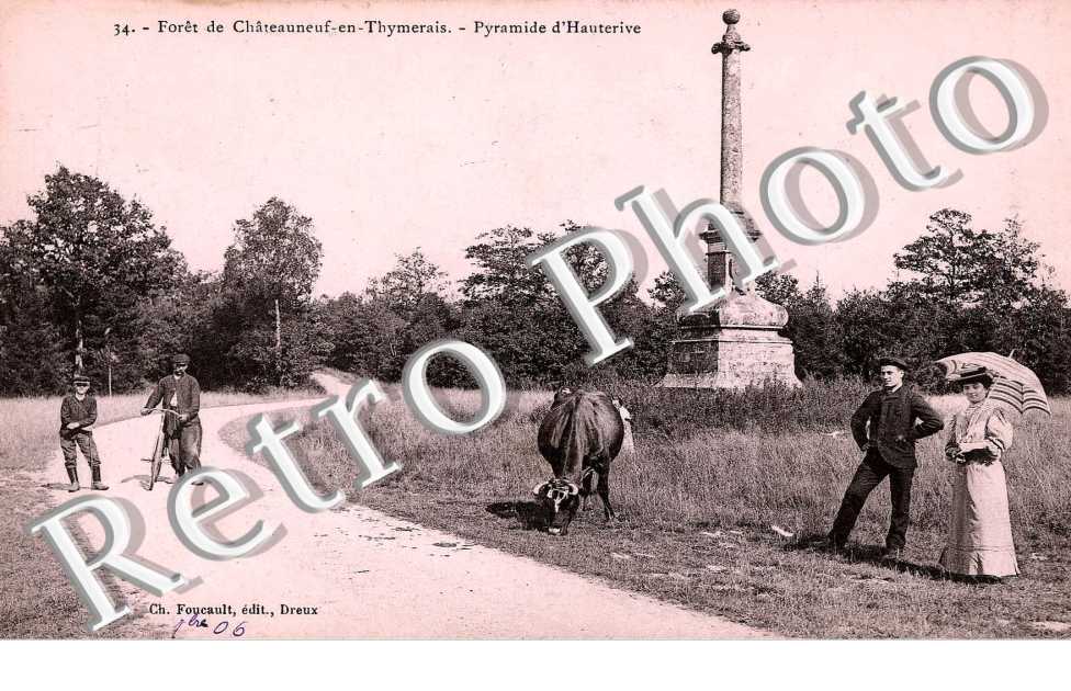 foret , pyramide d'hauterive