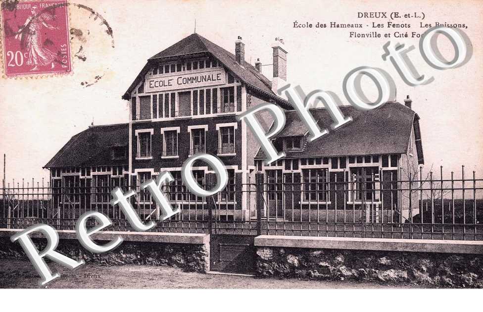 Ecole des hameaux - les Fenots - les buissons, Flonville et cite Foch
