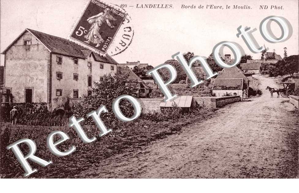 Bords de l'Eure - le moulin