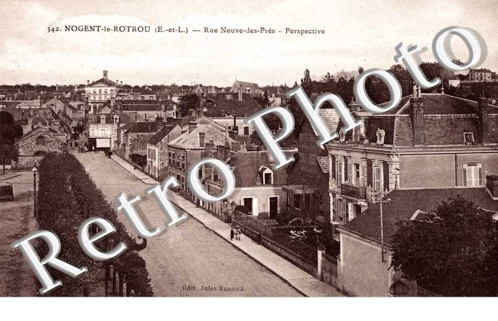 Rue Neuve des Près - Perspective