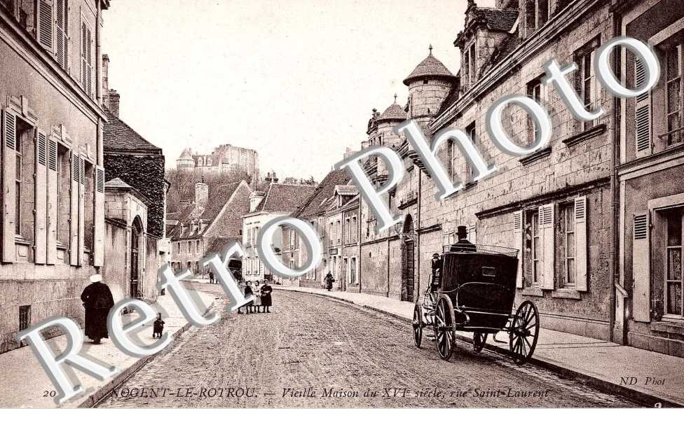 vieilles maison du XVIe siecle, rue saint laurent