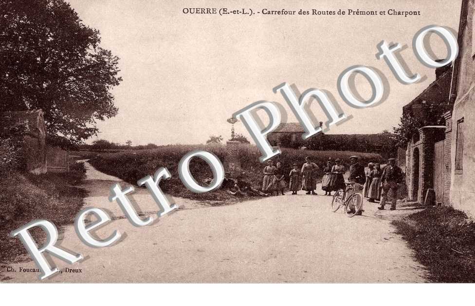 Carrefour des routes de Premont et Charpont