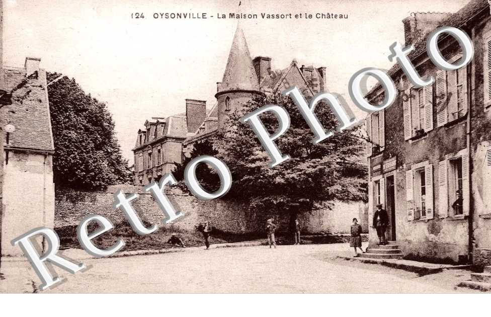 la maison Vassort et le chateau