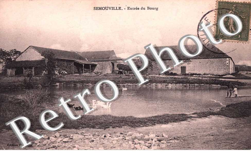 Semouville - entree du bourg