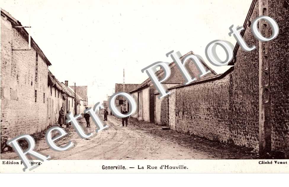 Generville, la rue d' Houville