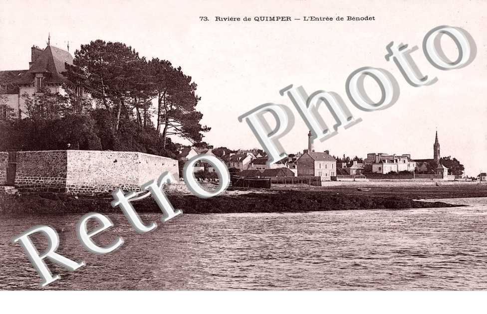RIVIERE DE QUIMPER L'ENTREE DE BENODET