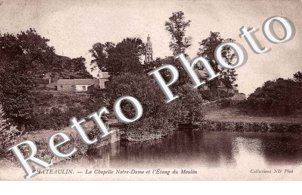 la Chapelle Notre Dame et l'Etang du Moulin