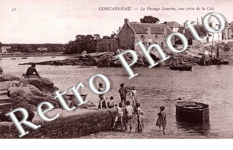 le passage Lauriec, vue prise de la cale