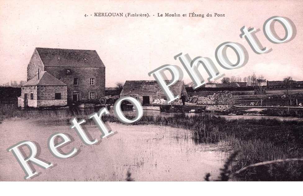 le manoir et l'etang du pont