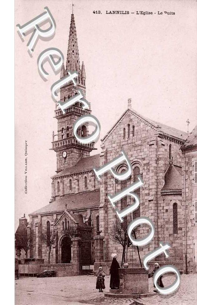 L'eglise, le puits