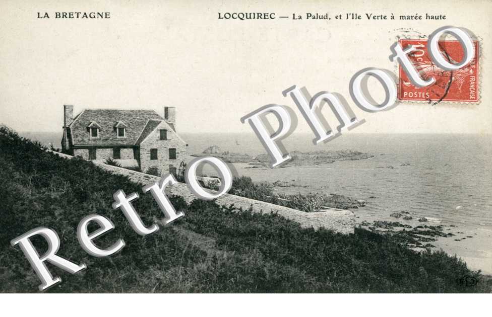 la palud et l'Ile verte a maree haute