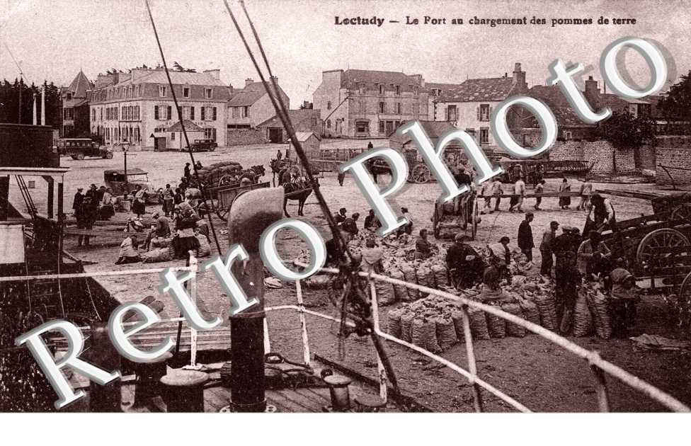le port au chargement de pommes de terre