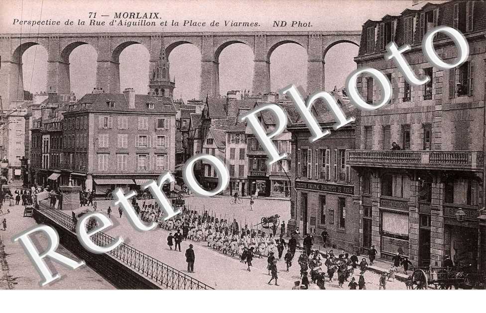 la rue d'Aiguillon et la place de Viarmes