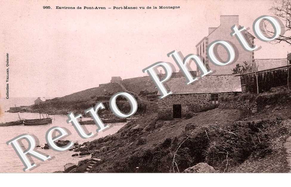 Port-Manec vu de la montagne
