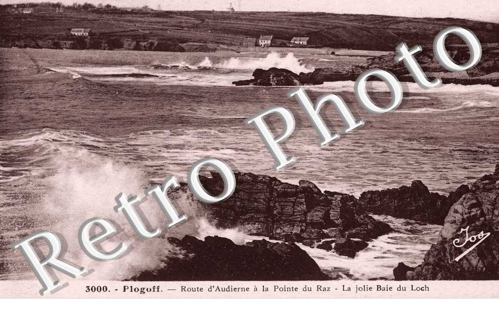 route d'audierne a la pointe du raz, la jolie baie du loch