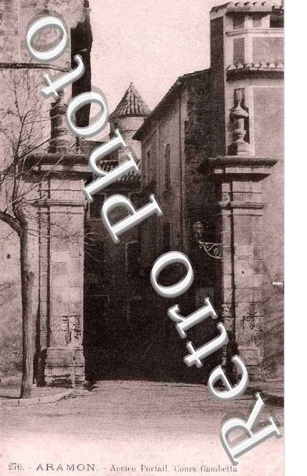 ancien portail cours Gambetta