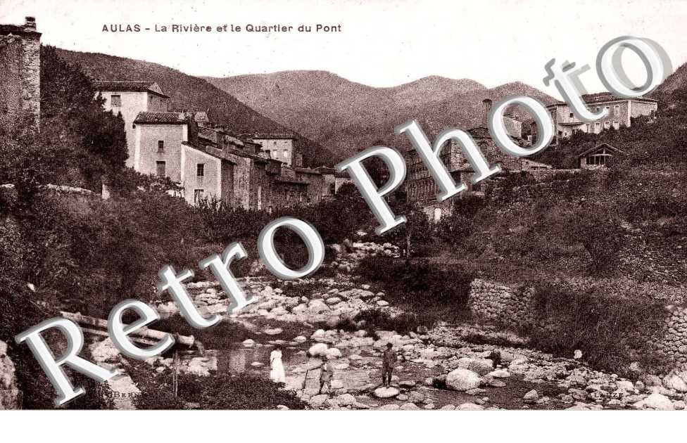 La riviere et le quartier du Pont