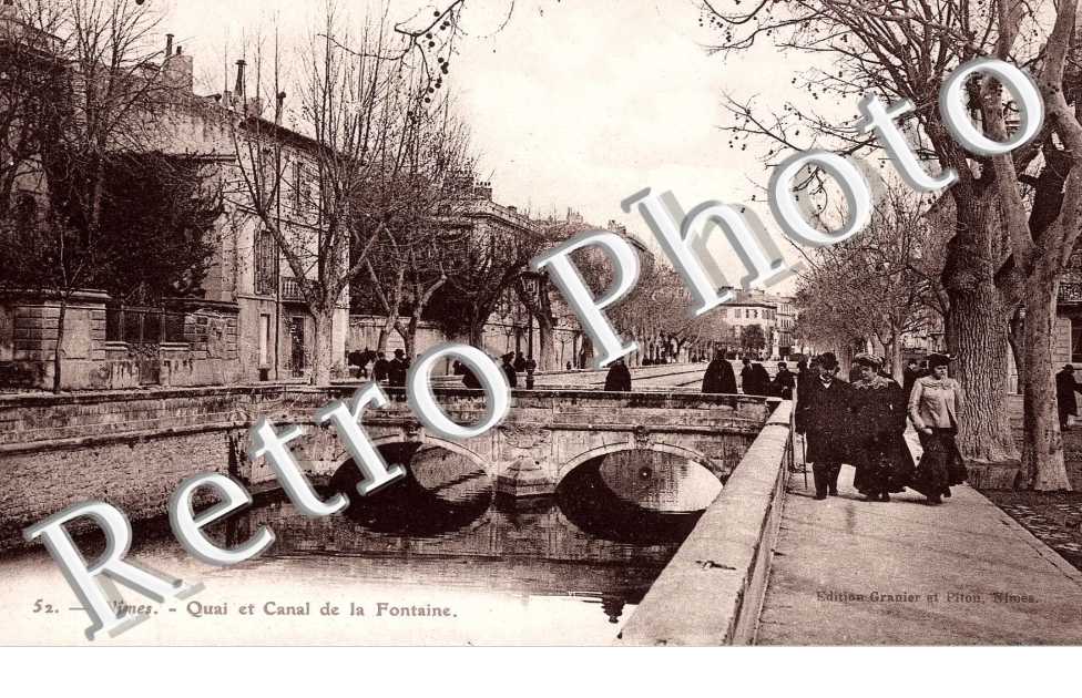 quai et canal de la fontaine